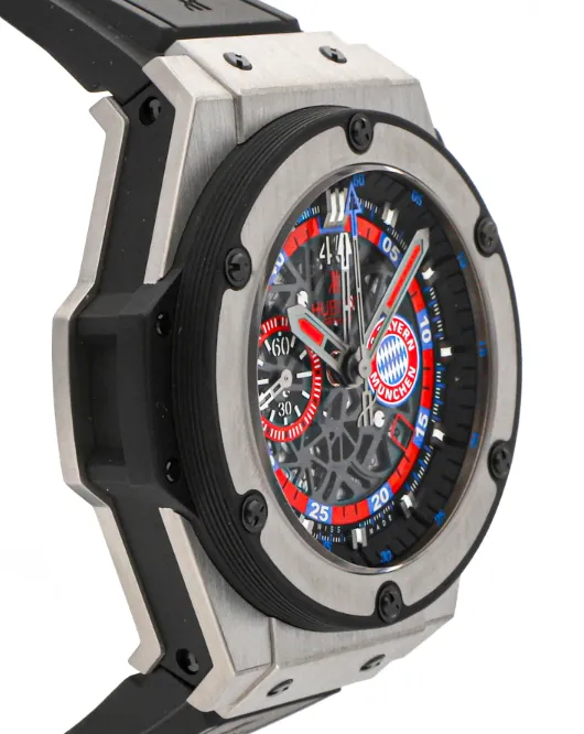 Hublot Big Bang King Power Bayern Munich Limited Edition Titanium Mens Watch