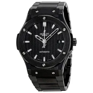 Hublot Classic Fusion Carbon Fiber Dial Black Ceramic Men's Watch 511CM1770CM 511.CM.1770.CM
