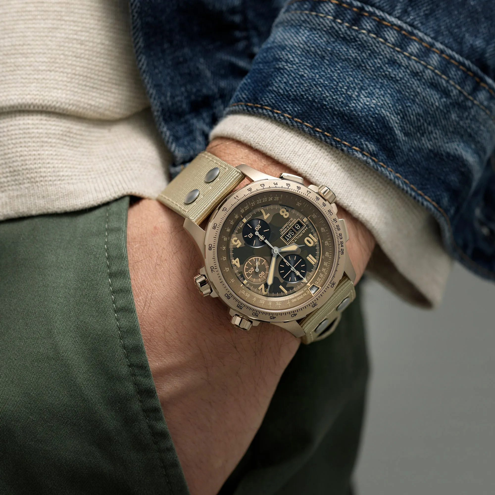 Khaki Aviation 45mm Automatic