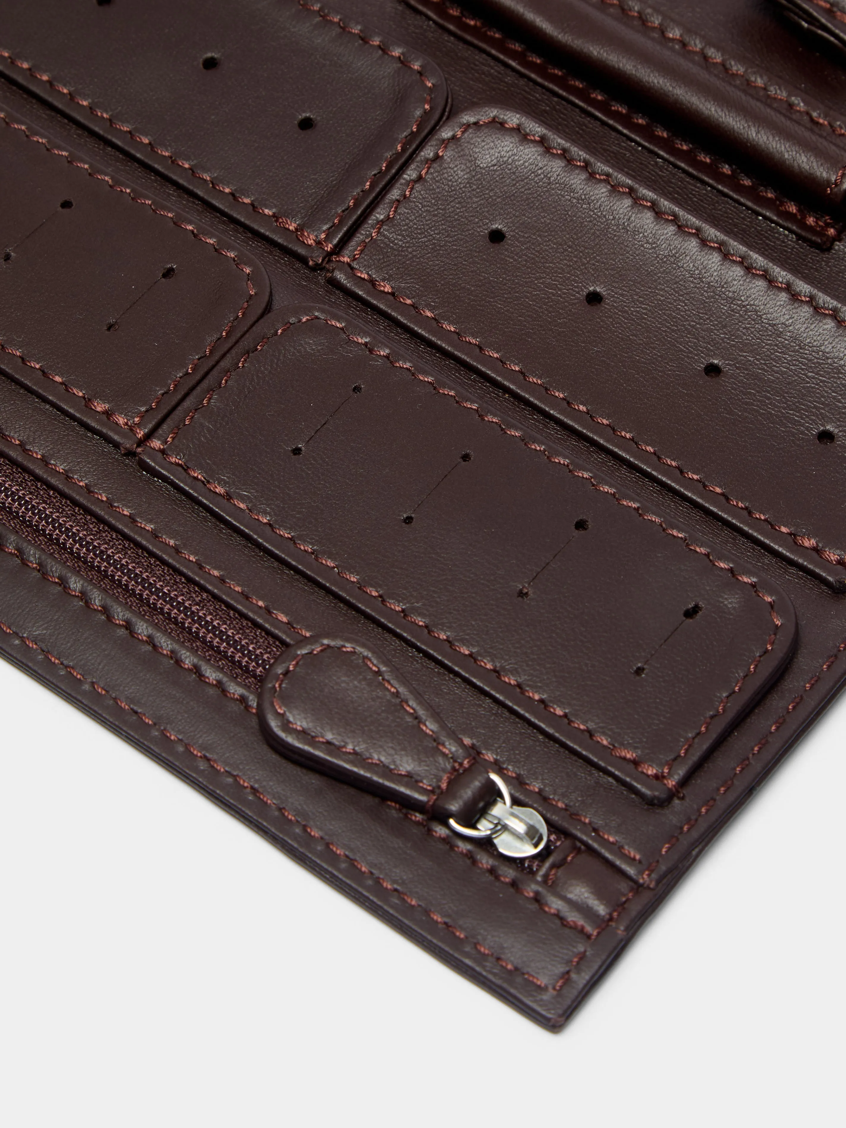 Leather Travel Jewellery Case