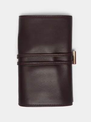 Leather Travel Jewellery Case