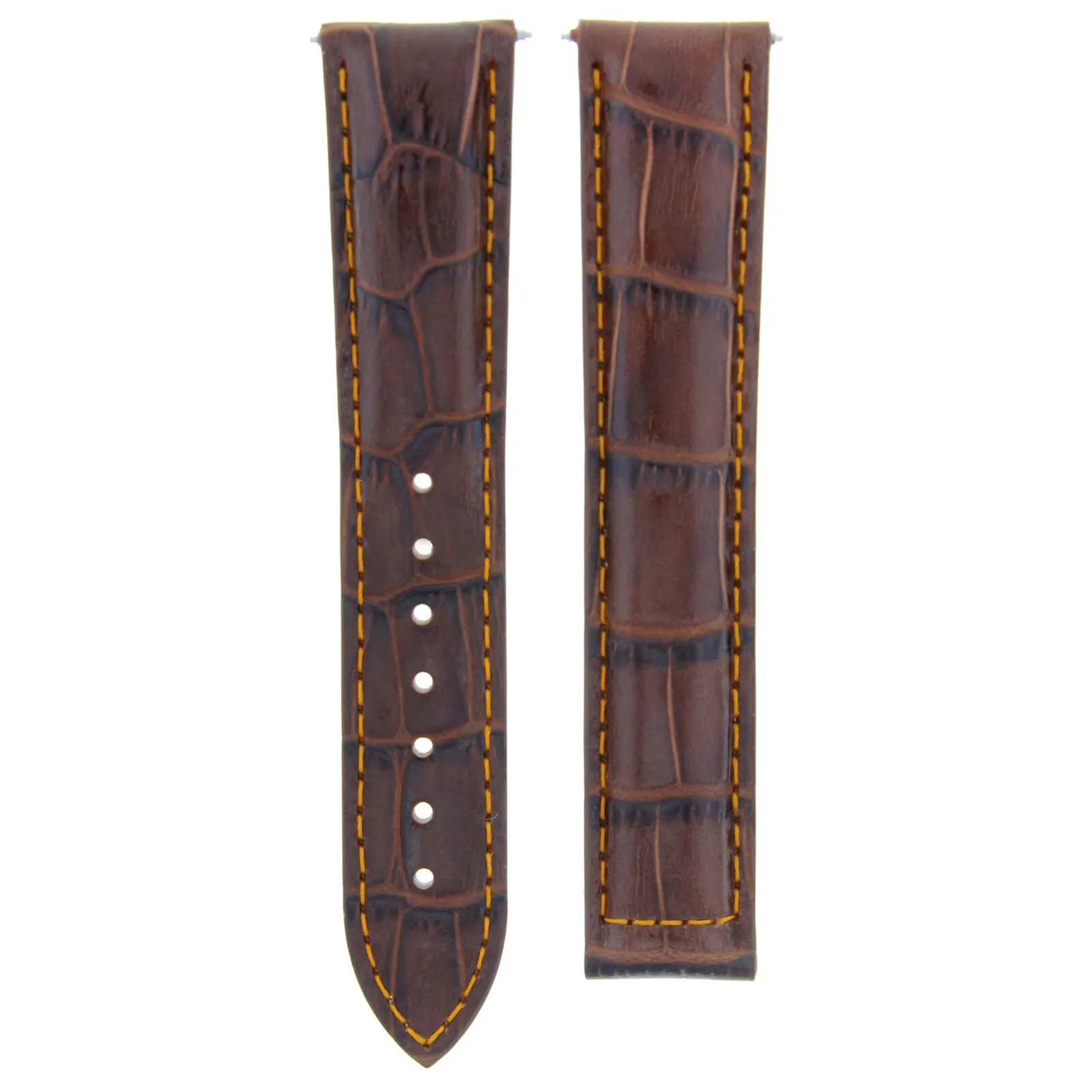 LEATHER WATCH BAND STRAP FOR ORIS ARTIX SPORT CHRONOGRAPH - 20MM