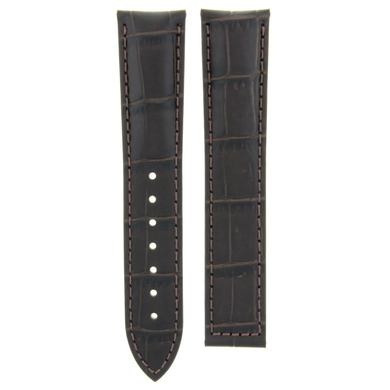 LEATHER WATCH BAND STRAP FOR ORIS ARTIX SPORT CHRONOGRAPH - 20MM