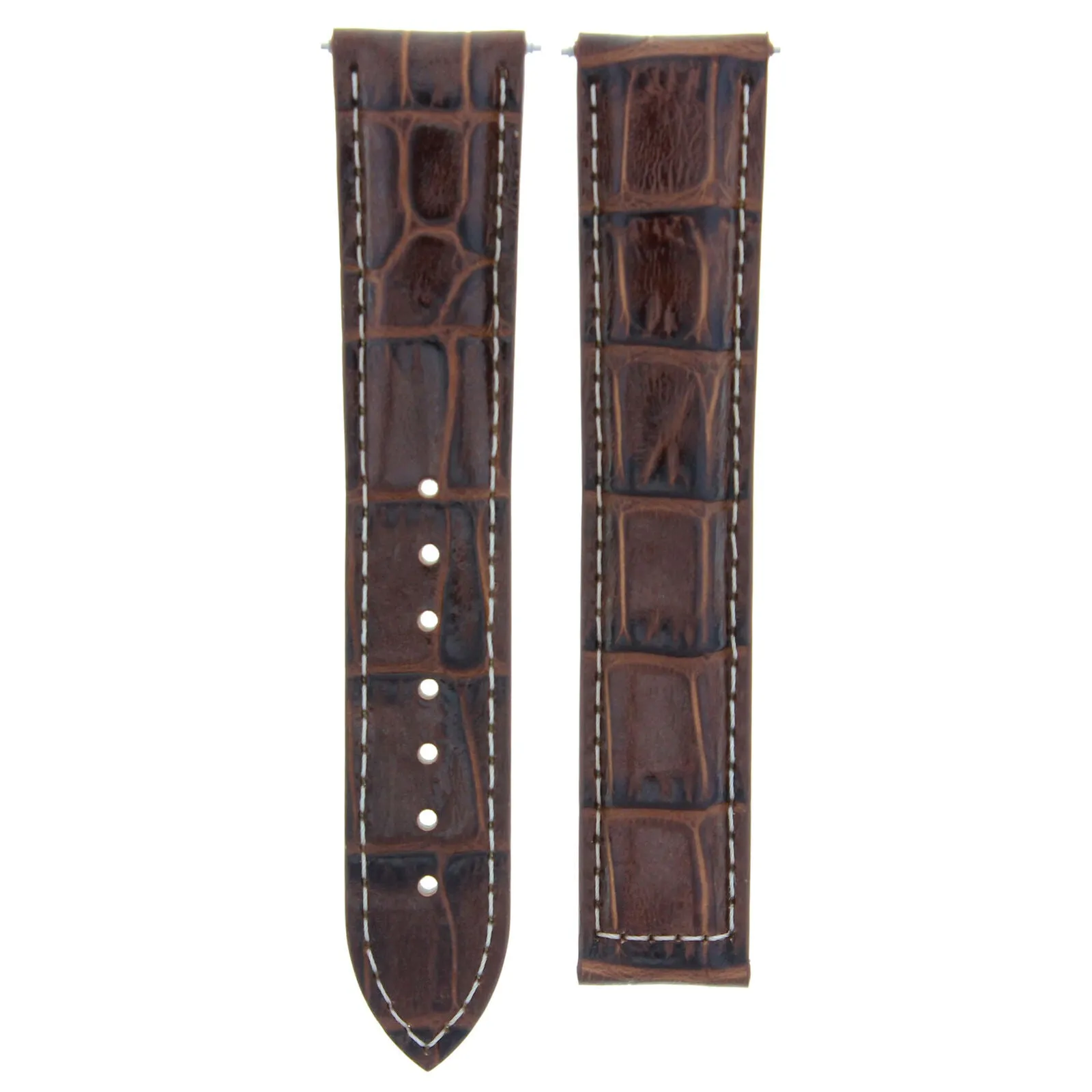 LEATHER WATCH BAND STRAP FOR ORIS ARTIX SPORT CHRONOGRAPH - 20MM