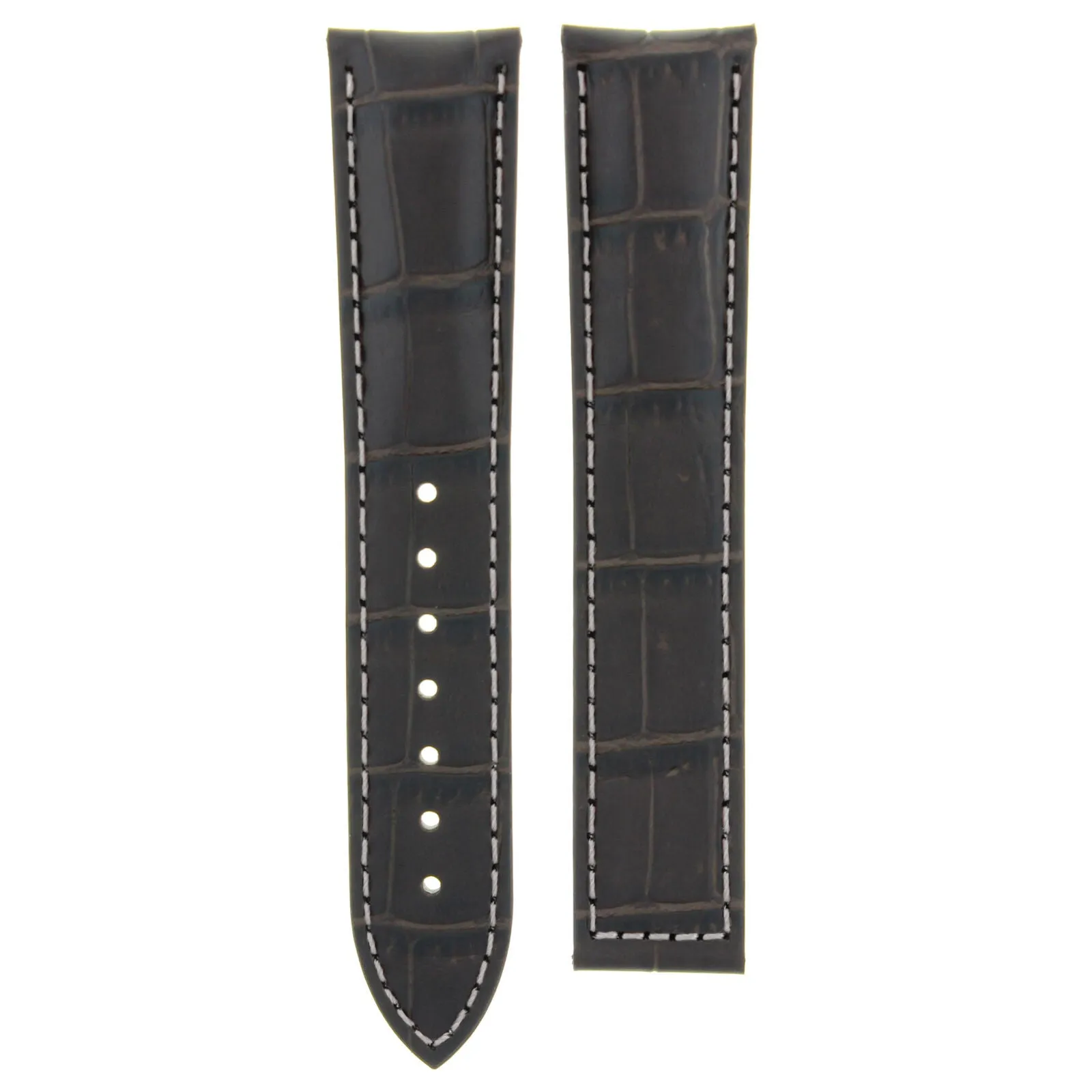 LEATHER WATCH BAND STRAP FOR ORIS ARTIX SPORT CHRONOGRAPH - 20MM