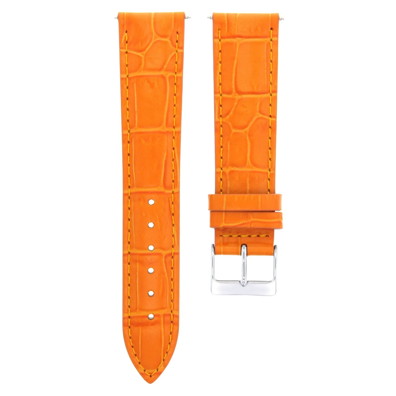 LEATHER WATCH BAND STRAP FOR WATCH FITS ANY BRAND - 22 MM