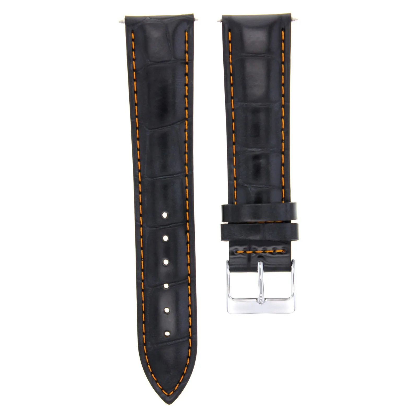 LEATHER WATCH BAND STRAP FOR WATCH FITS ANY BRAND - 22 MM