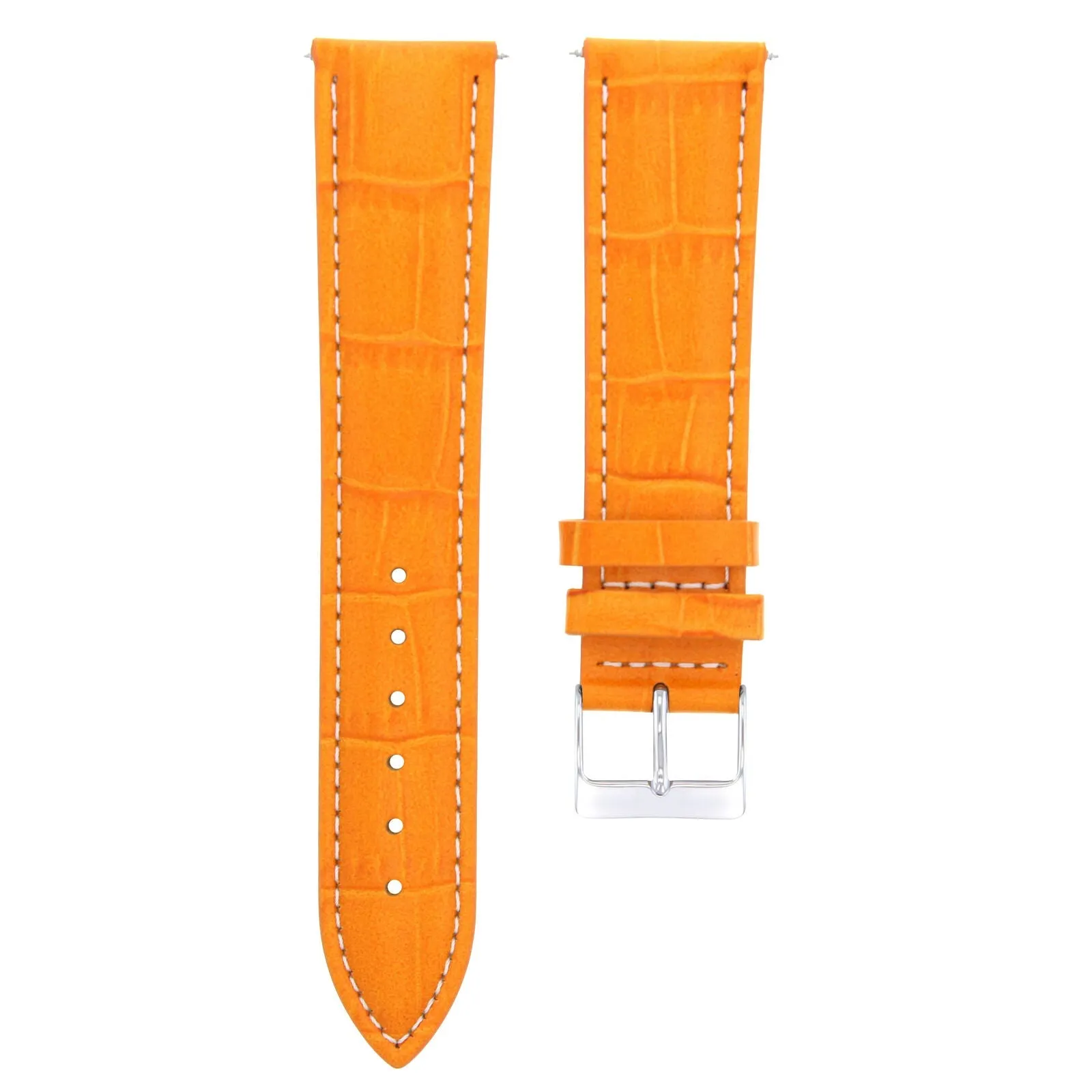 LEATHER WATCH BAND STRAP FOR WATCH FITS ANY BRAND - 22 MM