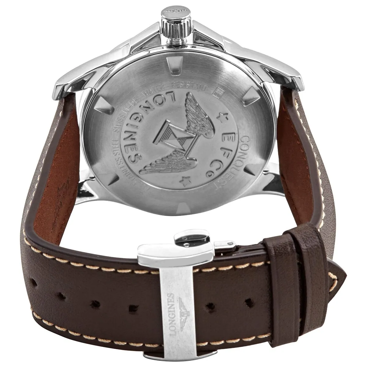 Longines Conquest Automatic Silver Dial Men's Watch L3.777.4.76.5