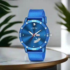 LOREM Multicolor Designer Case Analog Watch For Men LR74