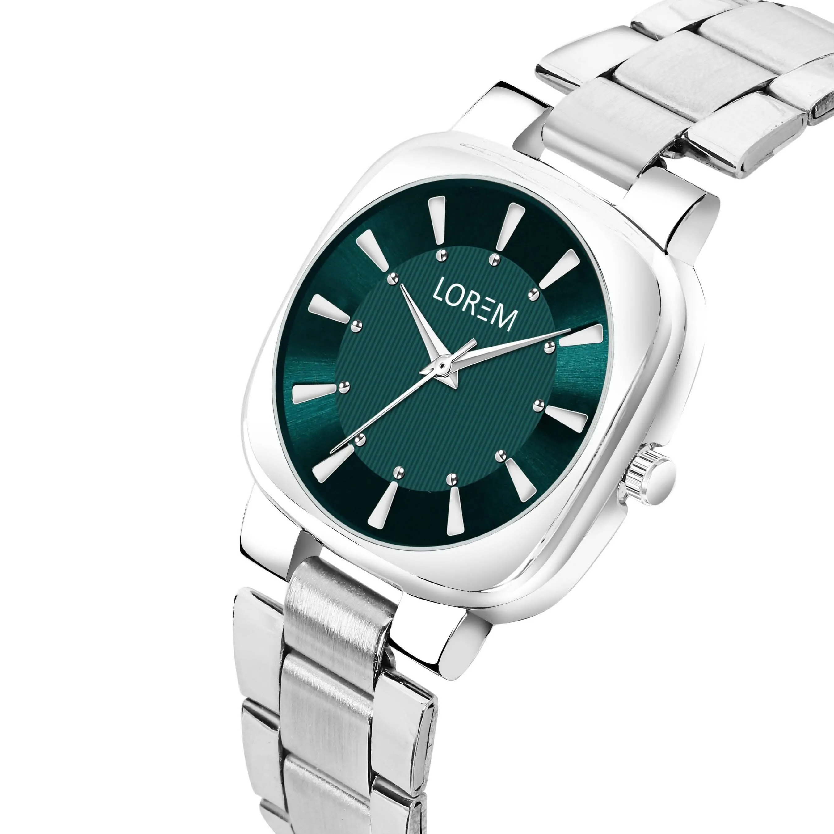 LOREM Silver Professional Analog Watch For Women LR300