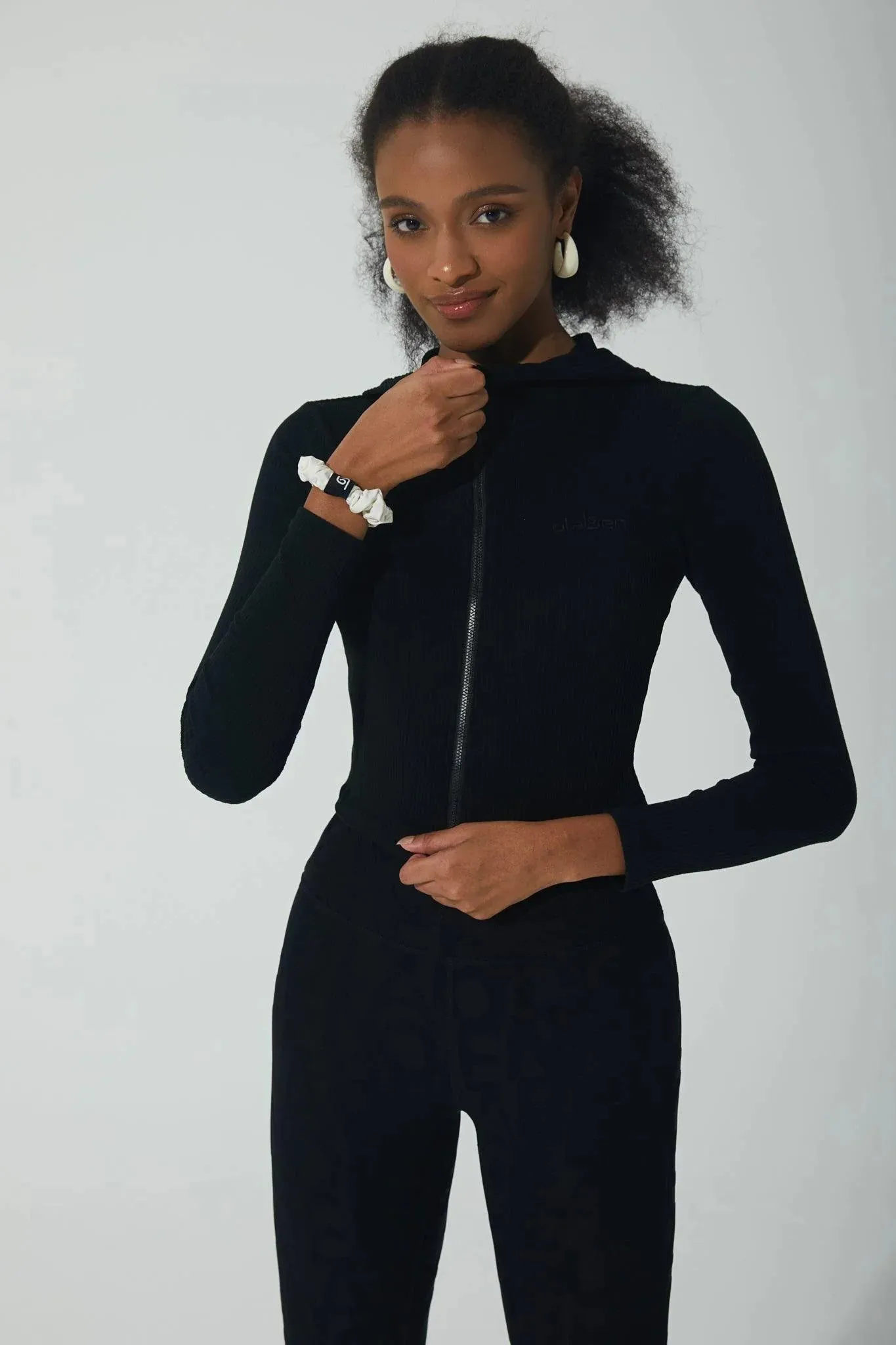 Lorraine Ribbed Jacket - Black
