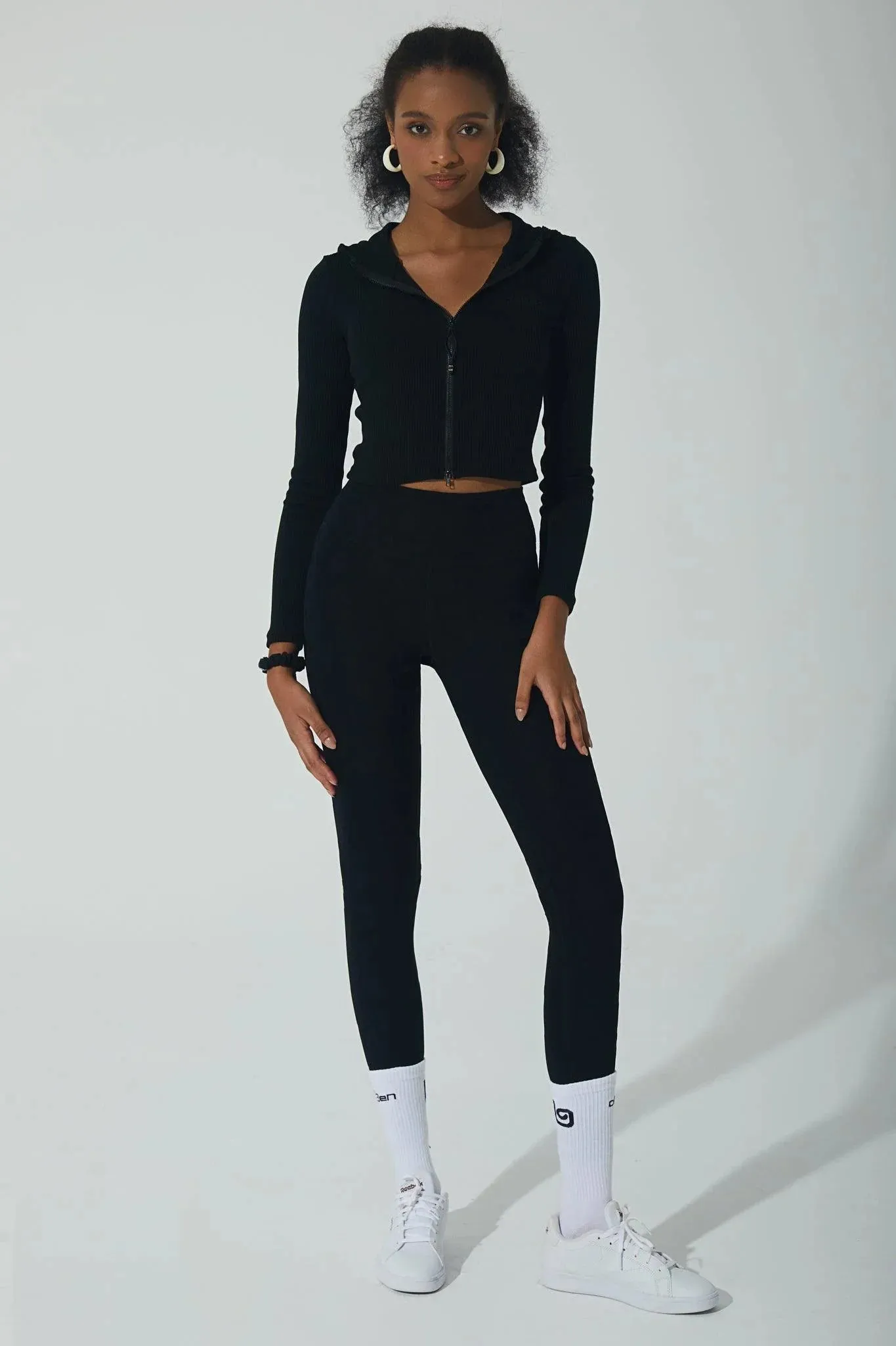 Lorraine Ribbed Jacket - Black