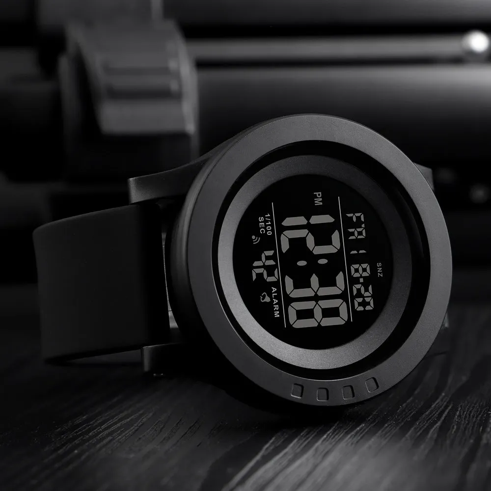 Mens Digital Sports Watch with Large Face