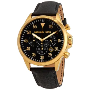 Michael Kors Gage Chronograph Quartz Black Dial Men's Watch MK8618