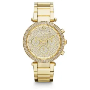 Michael Kors Parker Gold-tone Ladies Watch MK5856