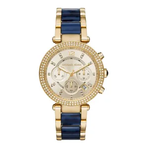Michael Kors Parker Multi-Function Champagne Dial Ladies Watch MK6238
