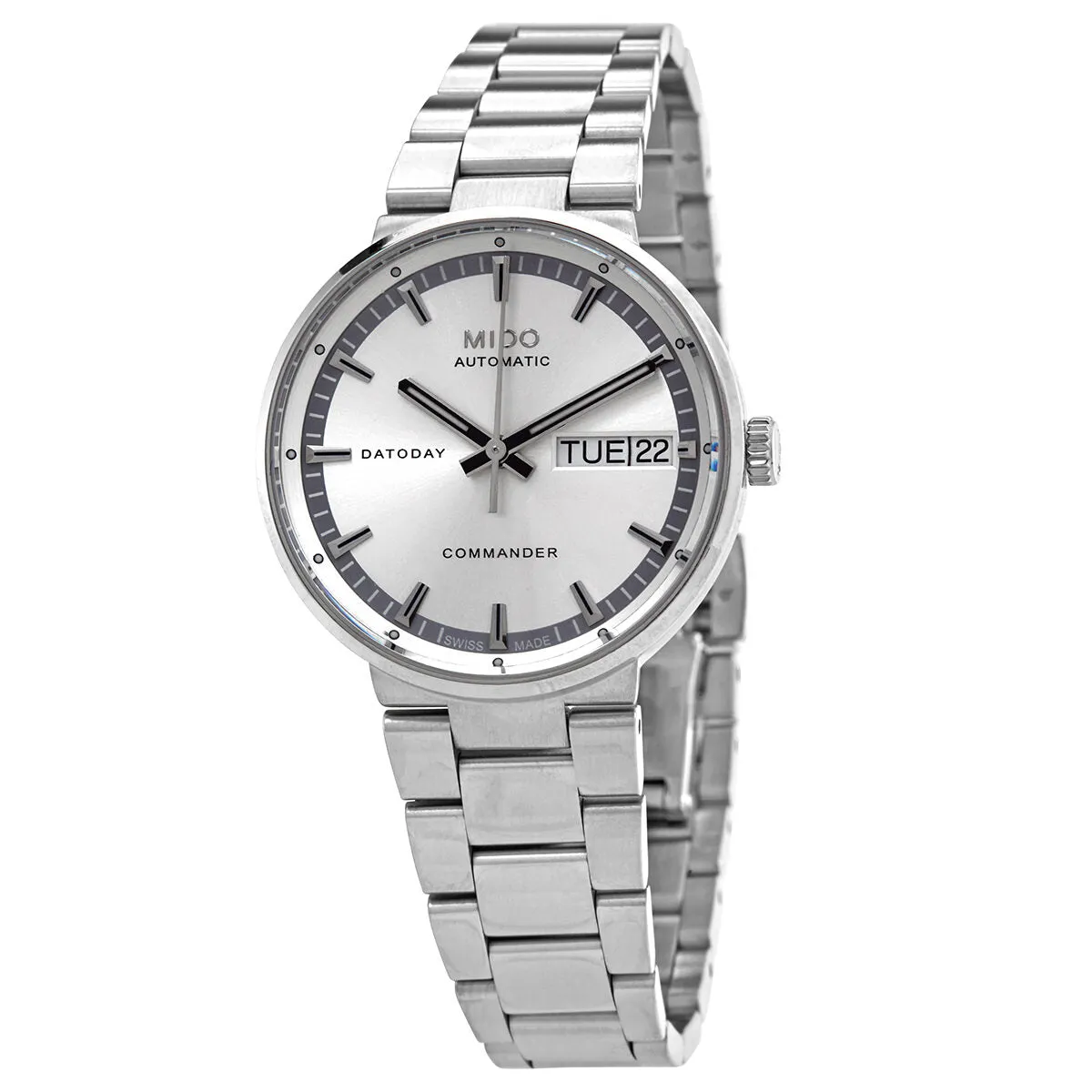 Mido Commander II Automatic Silver Dial Ladies Watch M014.230.11.031.80