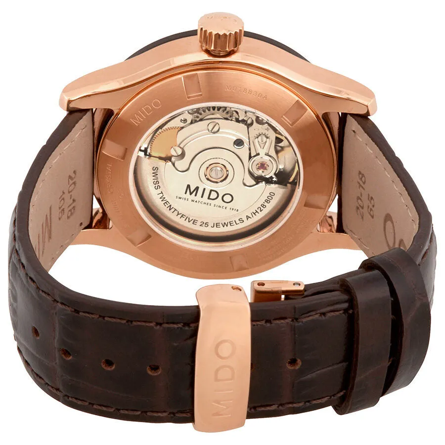 Mido Multifort Automatic Brown Dial Unisex Watch M018.830.36.292.00