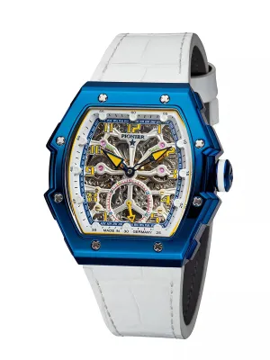 Milano Pionier - GM-519-1 | Blue | Made in Germany Automatic Watch
