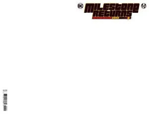 MILESTONE RETURNS INFINITE EDITION #0 (ONE SHOT) CVR B BLANK CARD STOCK VAR