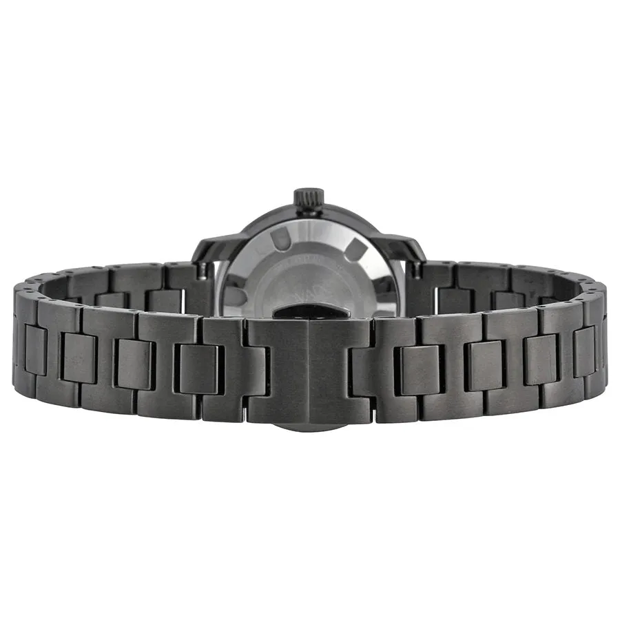 Movado Grey Dial Gray Ion-plated Ladies Watch 3600226
