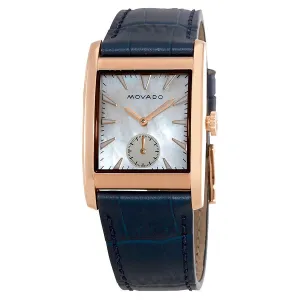 Movado Heritage White Mother of Pearl Dial Ladies Watch 3650052