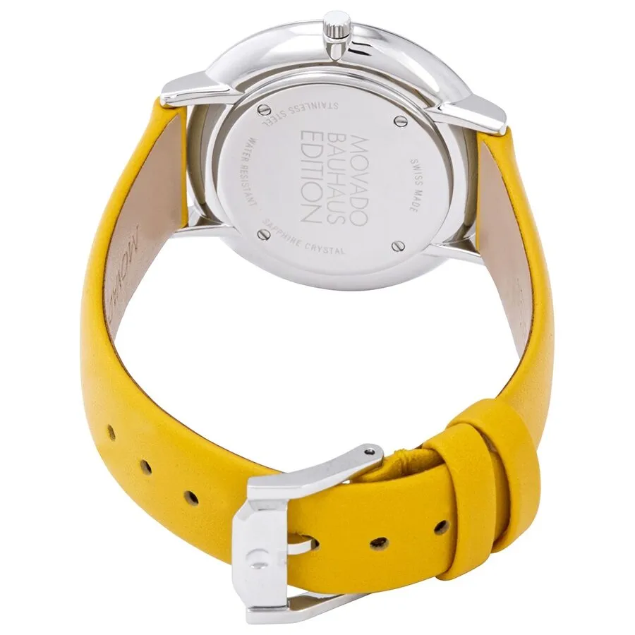 Movado Limited Edition Yellow Dial Ladies Watch 0607143