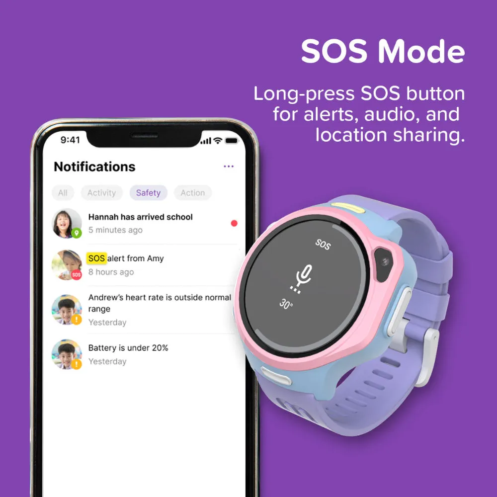 MYFIRST Watch Fone R2 Esim Acai Purple
