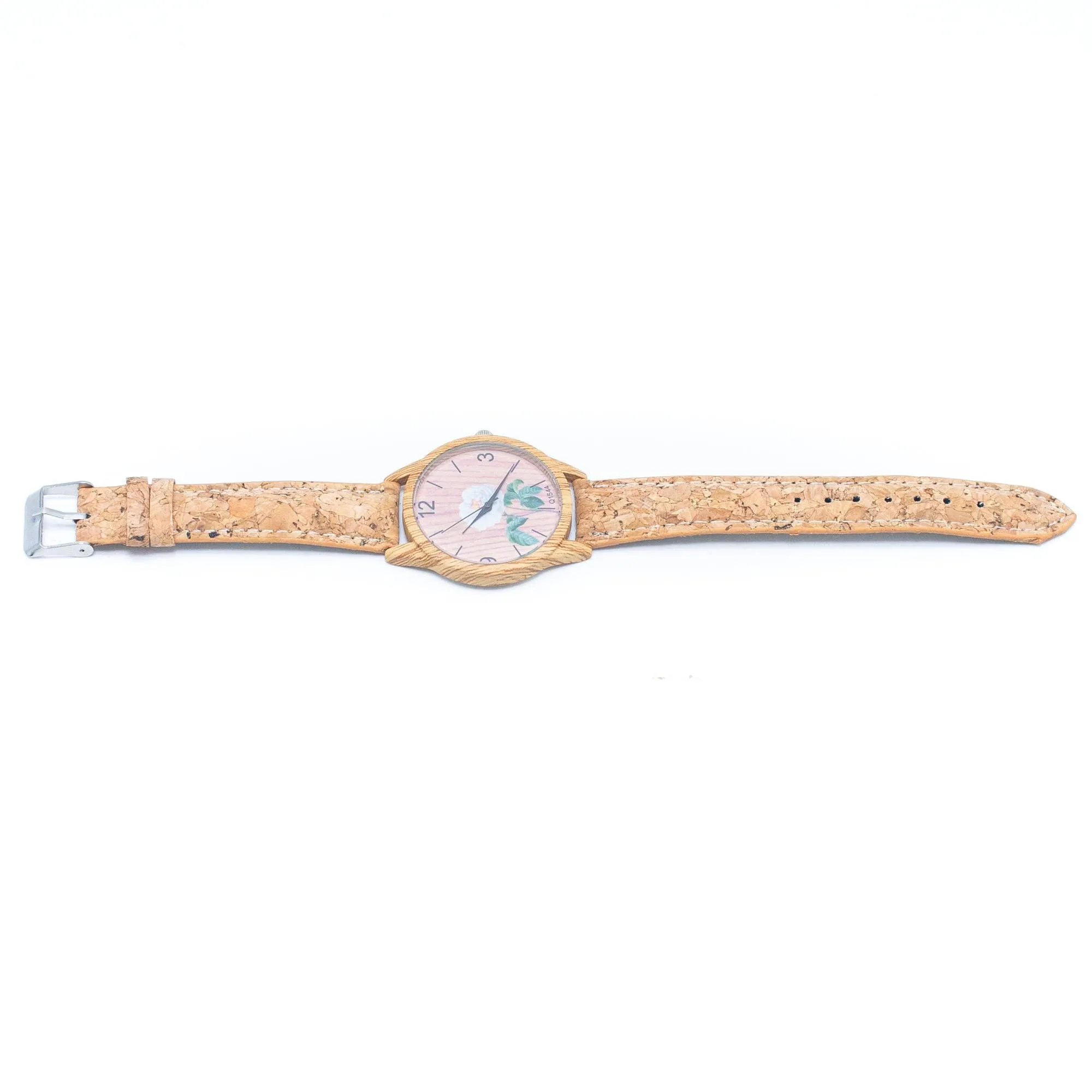 Natural Cork Strap watch women fashion Watch WA-396（without box)