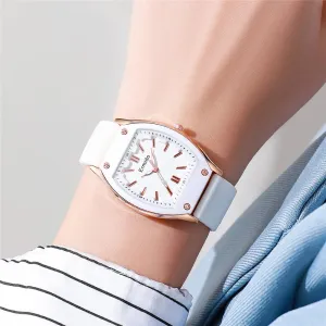 New Arrival Fashion Quartz Watches For Women With Silicone Band