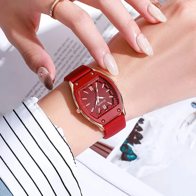 New Arrival Fashion Quartz Watches For Women With Silicone Band