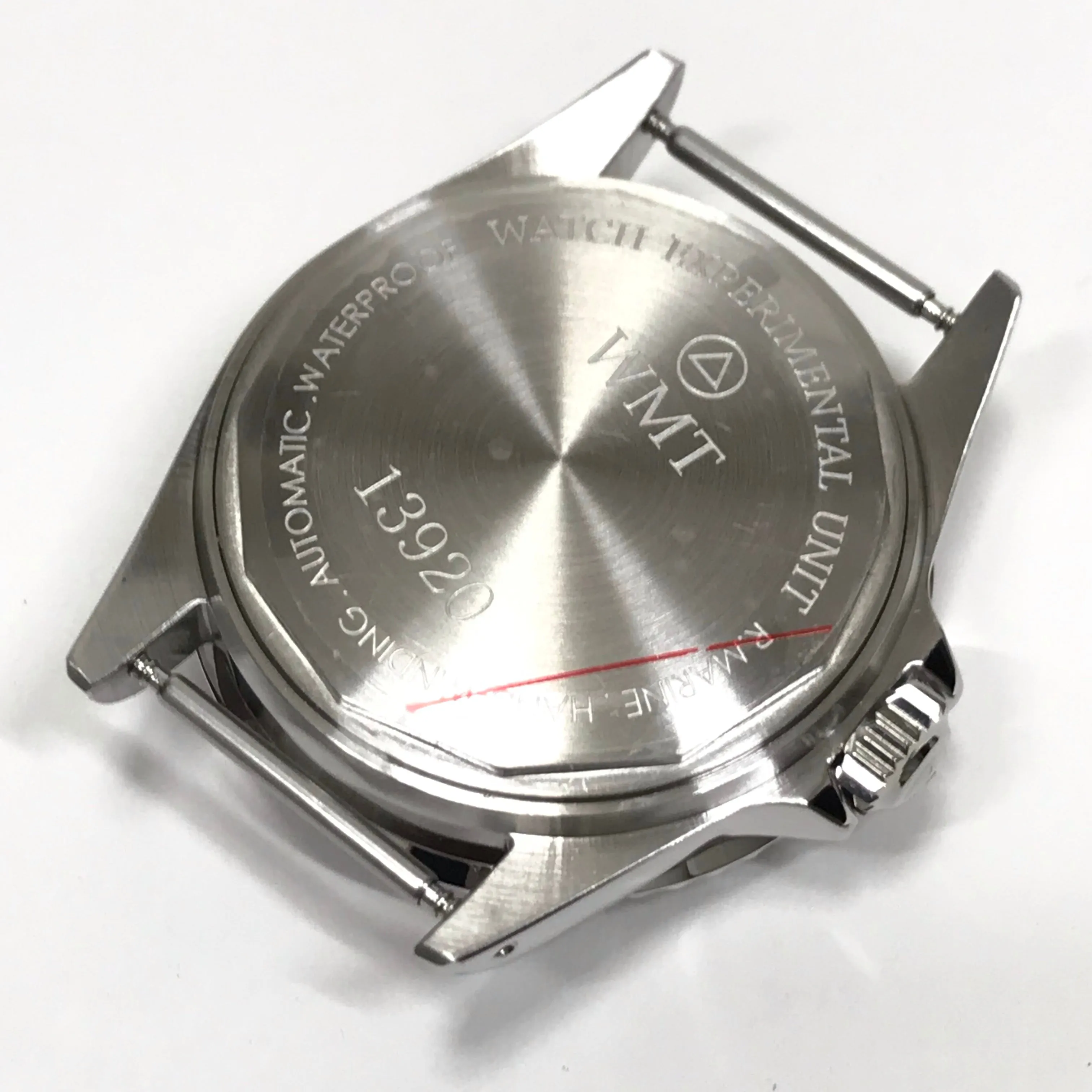NEW! WMT Royal Marine - Aquar Tropical Dial / Diver Burgundy Bezel Watch