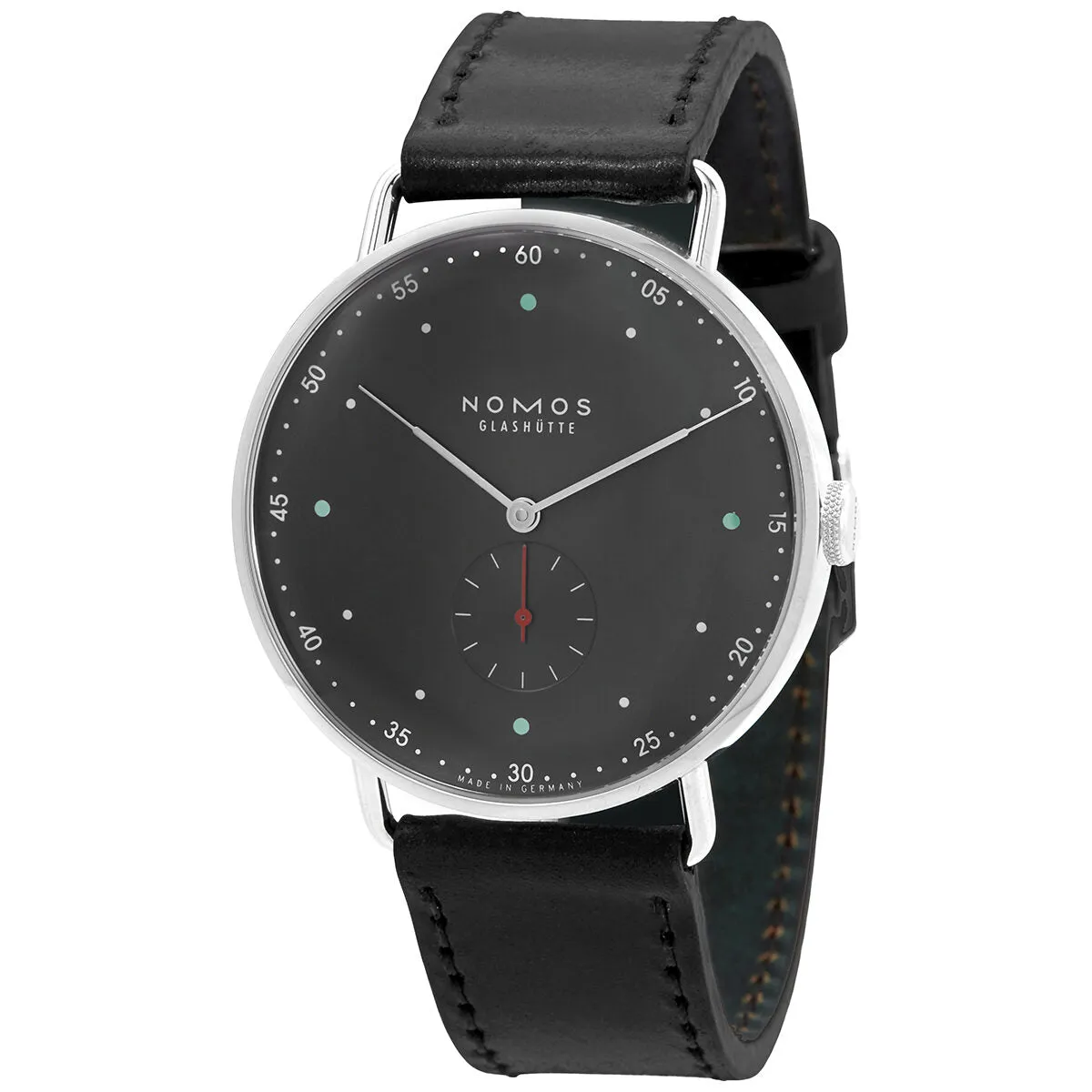 Nomos Metro Ruthenium-plated Dial Hand Wind Men's Watch 1111