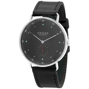 Nomos Metro Ruthenium-plated Dial Hand Wind Men's Watch 1111