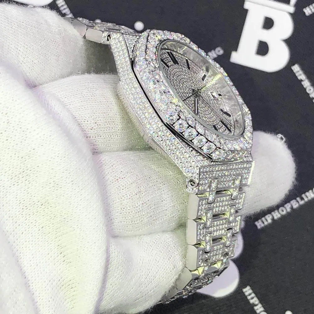 Octagon Full CZ Big Bezel Bling Bling Watch