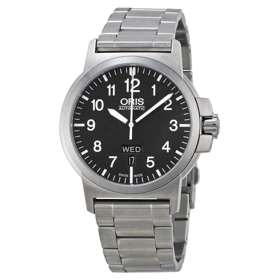 Oris BC3 Black Dial Stainless Steel Men's Watch 735-7641-4164MB 01 735 7641 4164-07 8 22 03