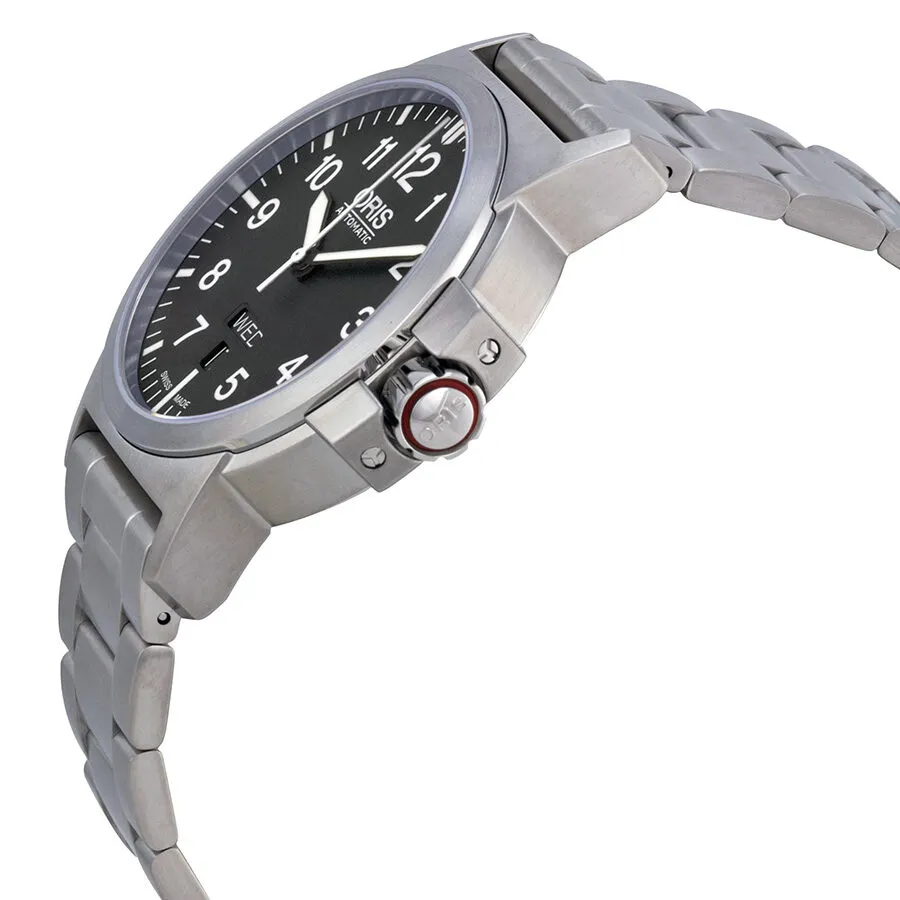 Oris BC3 Black Dial Stainless Steel Men's Watch 735-7641-4164MB 01 735 7641 4164-07 8 22 03