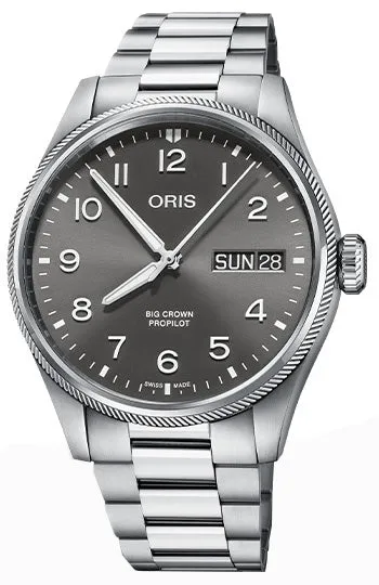 ORS Watch Big Crown ProPilot Big Day Date Bracelet