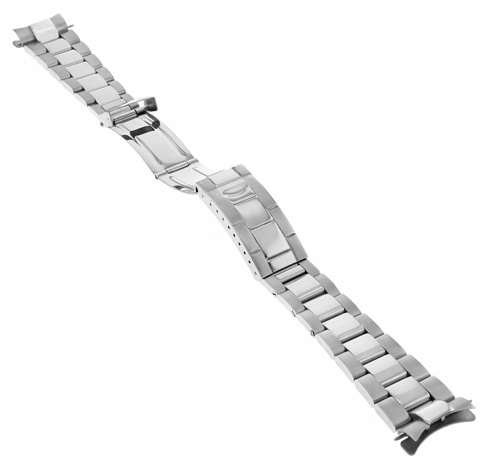 OYSTER WATCH BAND NEW STYLE FOR ROLEX DJ 16220 DAYTONA 16520 SHINY/CENTER F/L