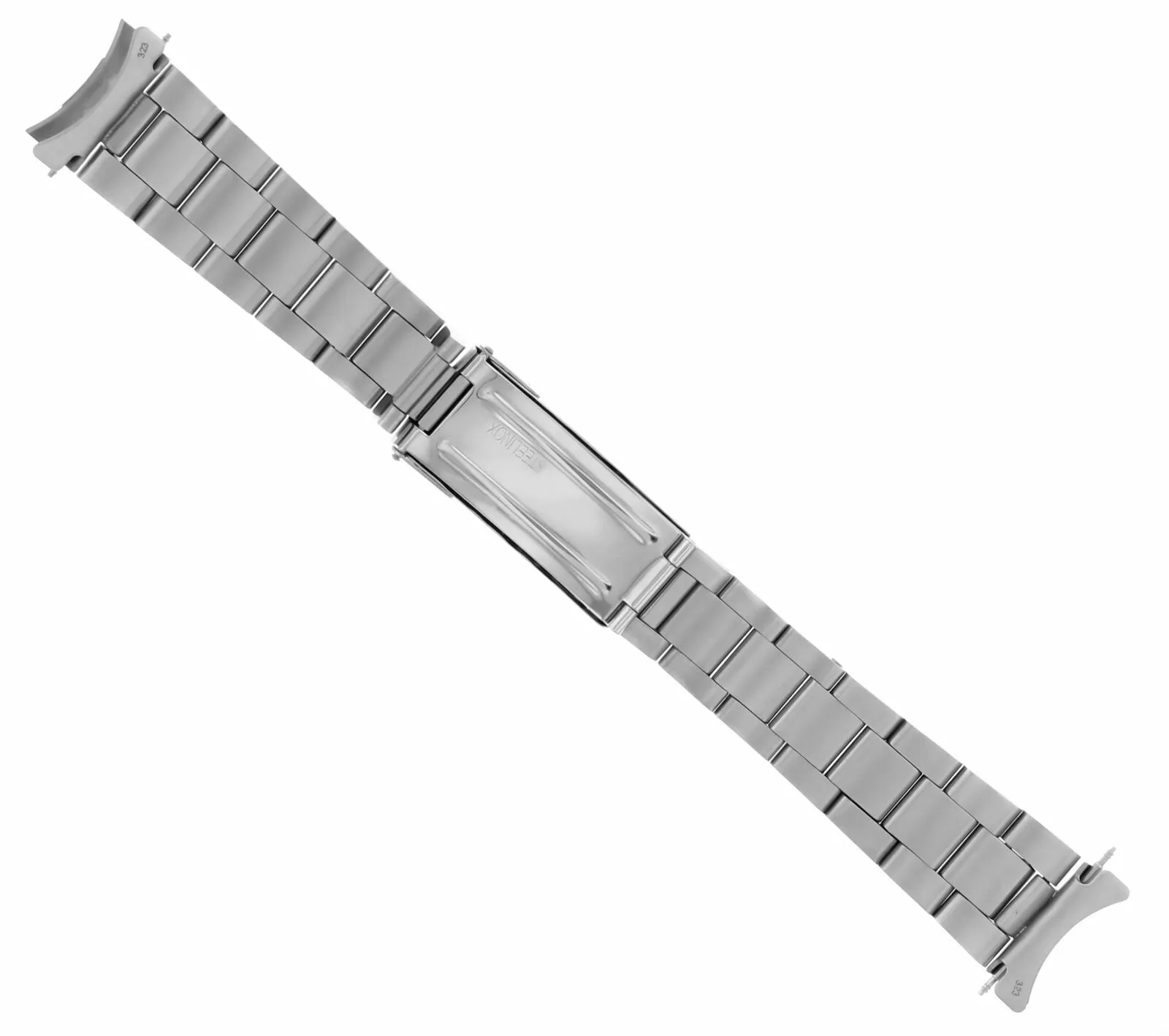 OYSTER WATCH BAND NEW STYLE FOR ROLEX DJ 16220 DAYTONA 16520 SHINY/CENTER F/L