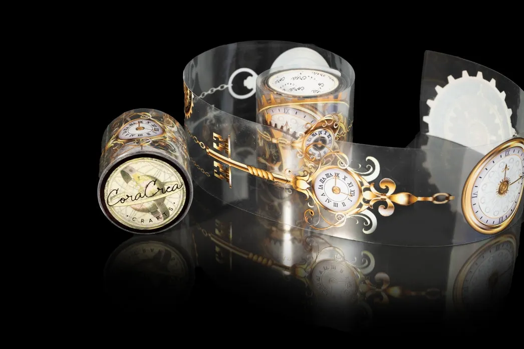 Pocket Watch Transparent Tape