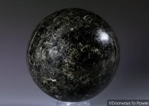 Powerful Black Tourmaline & Quartz Sphere 'Light in the Darkness'