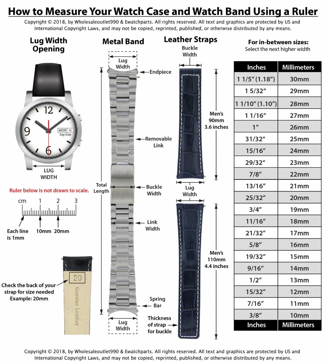PRESIDENT WATCH BAND FOR ROLEX DATEJUST 18038 18039 18239 WATCH 20MM TWO TONE