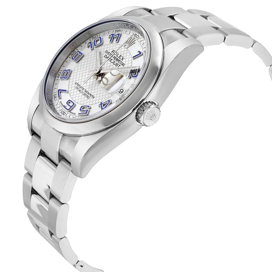 Rolex Datejust 36 Silver Dial Stainless Steel Oyster Bracelet Automatic Men's Watch 116200SBLAO