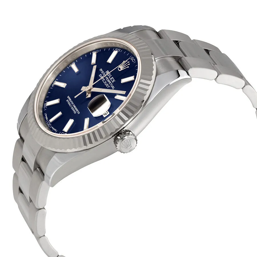 Rolex Oyster Perpetual Datejust 41 Blue Dial Automatic Men's Watch 126334BLSO