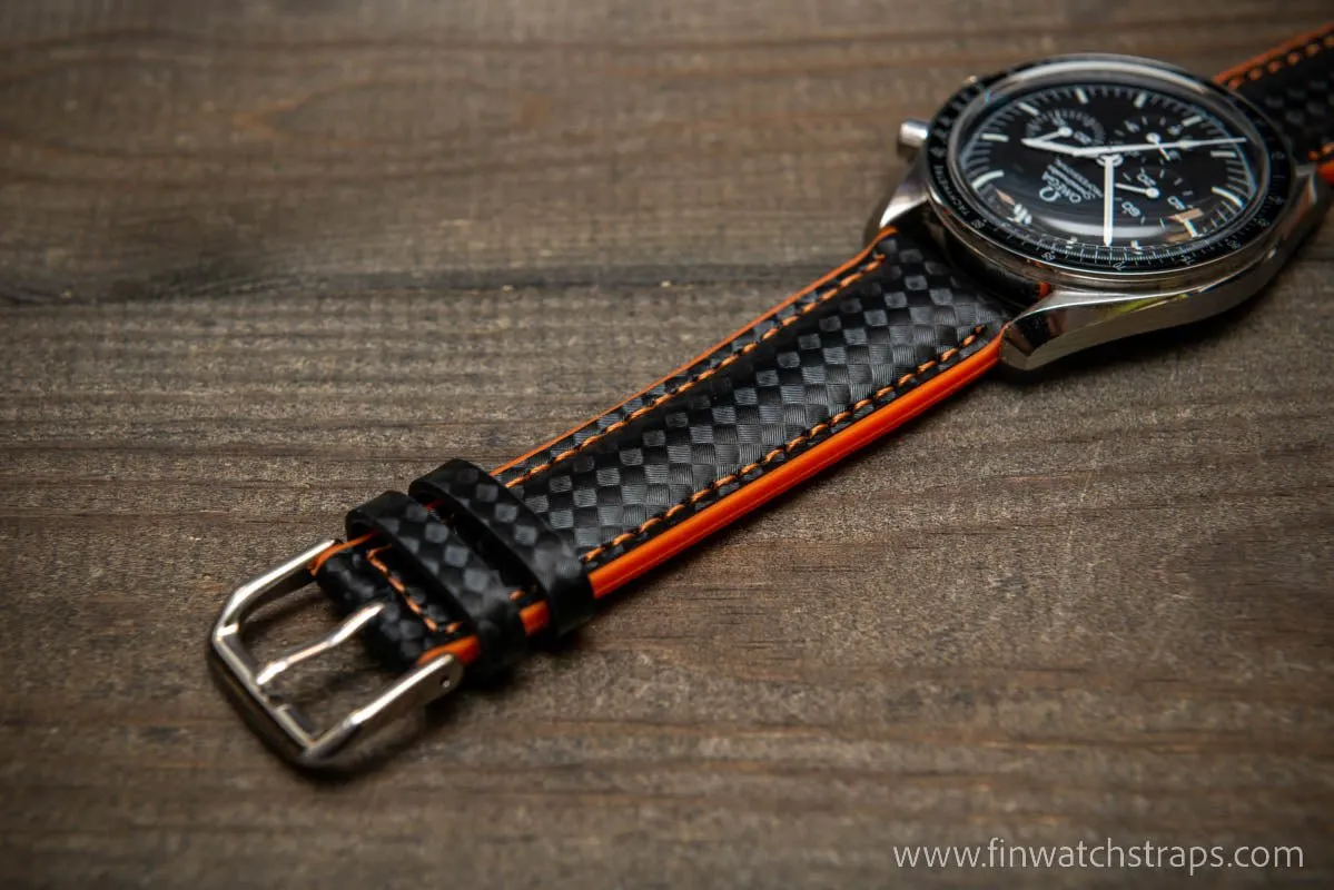 Rubber FKM watch strap , waterproof 18 mm, 20 mm, 22 mm, 24 mm.