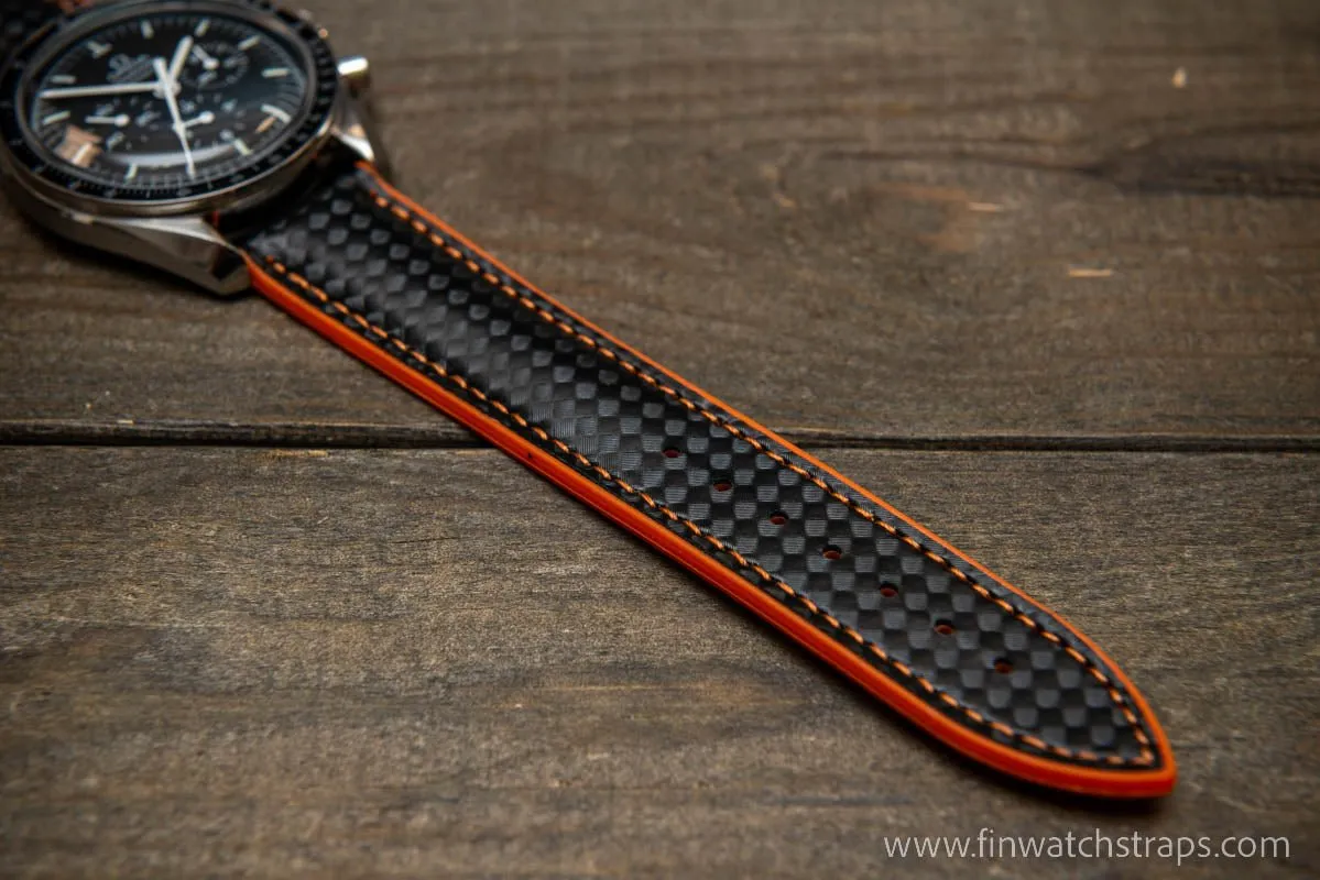 Rubber FKM watch strap , waterproof 18 mm, 20 mm, 22 mm, 24 mm.