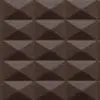 Seacroft Waffle FKM Rubber Dive Watch Strap - Brown