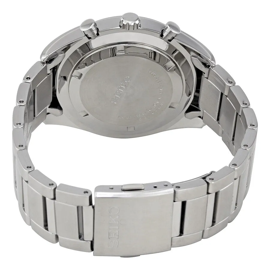 Seiko Chronograph Black Dial Men's Watch SSB175P1